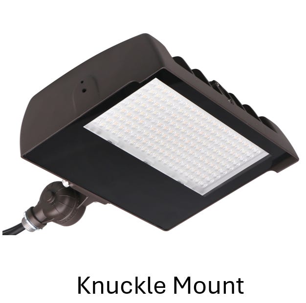 Halco SFLD2-LS-CS-U-BZ-PC Sektor LED Floodlight Bronze With Lens Shift Technology Selectable 4550Lm-8140Lm 35W/45W/55W 3000K/4000K/5000K 120-277VAC 0-10V Dimming (22904)