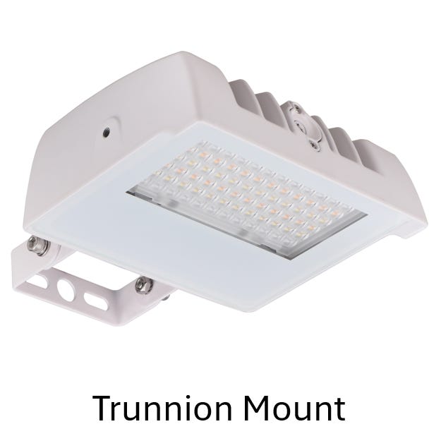 Halco SFLD-15-CS-U-WH-PC Sektor LED Floodlight White With Lens Shift Technology 15W CCT Selectable 3000K/4000K/5000K 120-277Vac 0-10V Dimming (22901)