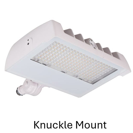 Halco SFLD2-HLS-CS-U-WH-PC Sektor LED Floodlight White With Lens Shift Technology Selectable 6500Lm-11840Lm 50W/60W/80W 3000K/4000K/5000K 120-277VAC 0-10V Dimming (22907)