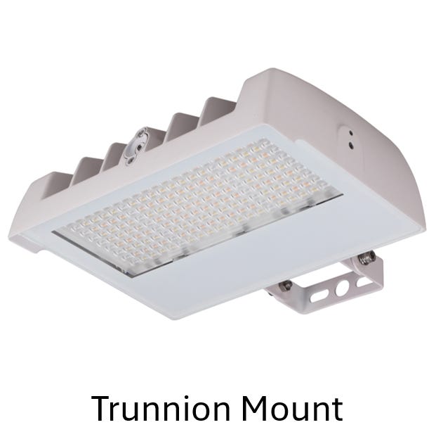 Halco SFLD2-HLS-CS-U-WH-PC Sektor LED Floodlight White With Lens Shift Technology Selectable 6500Lm-11840Lm 50W/60W/80W 3000K/4000K/5000K 120-277VAC 0-10V Dimming (22907)