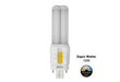 Halco PLD5O-8CS-HYB-GX23-LED2 LED Double Tube Omni-Directional Plug-In Lamp GX23 2-Pin Base 5.5W CCT Selectable 3000K/3500K/4000K/5000K Hybrid Type A Type B Non-Dimmable (82846)