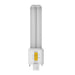 Halco PLD9O-8CS-HYB-GX32-LED2 LED Double Tube Omni-Directional Plug-In Lamp Gx32 2-Pin Base 9W CCT Selectable 3000K/3500K/4000K/5000K Hybrid Type A-Type B Non-Dimmable (82848)