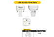 Halco PLD5O-8CS-HYB-G24D-LED2 LED Double Tube Omni-Directional Plug-In Lamp G24D 2-Pin Base 5.5W CCT Selectable 3000K/3500K/4000K/5000K Hybrid Type A Type B Non-Dimmable (82849)