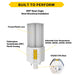 Halco PLT7O-8CS-BYP-GX24D-LED2 LED Triple Tube Omni-Directional Plug-In Lamp Gx24D 2-Pin Base 7W CCT Selectable 3000K/3500K/4000K/5000K Ballast Bypass Type B Non-Dimmable (82855)