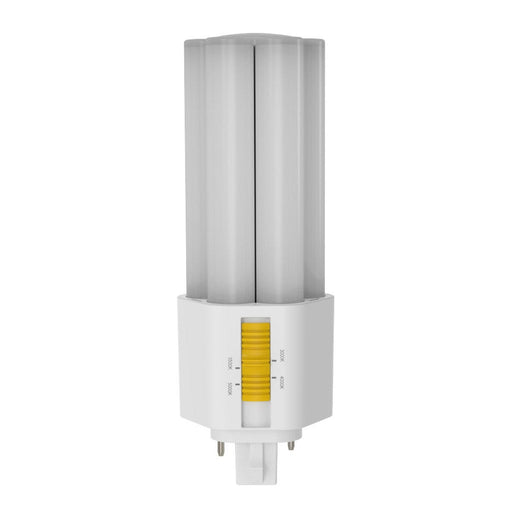 Halco PLT9O-8CS-BYP-GX24D-LED2 LED Triple Tube Omni-Directional Plug-In Lamp Gx24D 2-Pin Base 9W CCT Selectable 3000K/3500K/4000K/5000K Ballast Bypass Type B Non-Dimmable (82856)