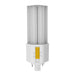 Halco PLT9O-8CS-BYP-GX24D-LED2 LED Triple Tube Omni-Directional Plug-In Lamp Gx24D 2-Pin Base 9W CCT Selectable 3000K/3500K/4000K/5000K Ballast Bypass Type B Non-Dimmable (82856)