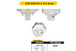 Halco PLT15O-8CS-BYP-GX24D-LED2 LED Triple Tube Omni-Directional Plug-In Lamp GX24D 2-Pin Base 15W CCT Selectable 3000K/3500K/4000K/5000K Ballast Bypass Type B Non-Dimmable (82857)