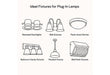 Halco PLD5O-8CS-HYB-GX23-LED2 LED Double Tube Omni-Directional Plug-In Lamp GX23 2-Pin Base 5.5W CCT Selectable 3000K/3500K/4000K/5000K Hybrid Type A Type B Non-Dimmable (82846)