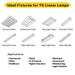 Halco 48T5-24-8CS-DIR-LED 48 Inch LED T5 Miniature Bi-Pin G5 Base 24W Type A Direct CCT Selectable 3500K/4000K/5000K/6500K 3200Lm 120-277V (84090)