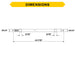 Halco 48T5-24-8CS-DIR-LED 48 Inch LED T5 Miniature Bi-Pin G5 Base 24W Type A Direct CCT Selectable 3500K/4000K/5000K/6500K 3200Lm 120-277V (84090)
