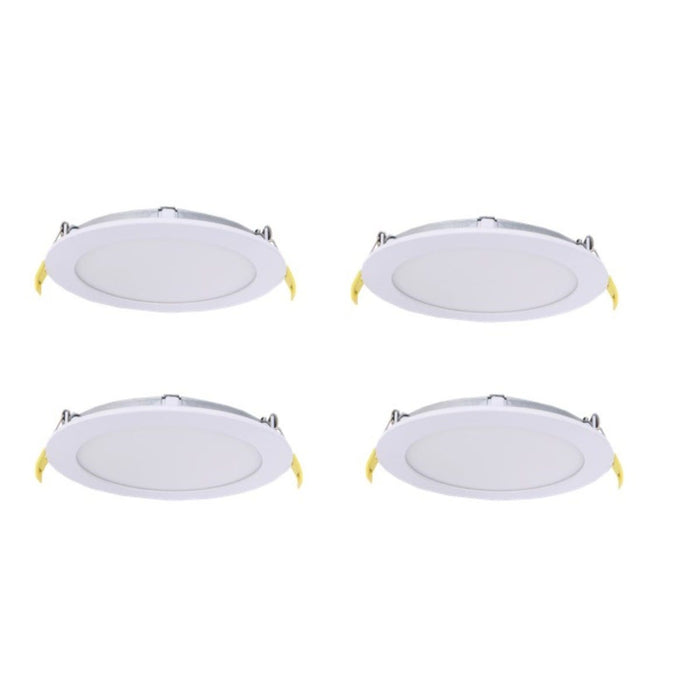 Halco FSDLS4FR10/CCT/LED/4PK ProLED Select Slim Downlight 4 Inch 4-Pack 10W 2700K/5000K CCT Selectable Dimmable JA-8 (89140)