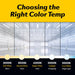 Halco CCT Selectable T8 LED Type A/B Tube