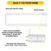 Halco T8U6-8CS-HYB-D-LED LED T8 U-Bend Medium Bi-Pin G13 Base 6 Inch Spacing Hybrid Type A/B 15W CCT Selectable 3000K/3500K/4000K/5000K/6500K 1950Lm 120-277V Dimmable (82395)