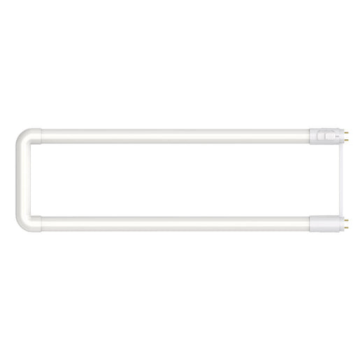 Halco T8U6-8CS-HYB-D-LED LED T8 U-Bend Medium Bi-Pin G13 Base 6 Inch Spacing Hybrid Type A/B 15W CCT Selectable 3000K/3500K/4000K/5000K/6500K 1950Lm 120-277V Dimmable (82395)