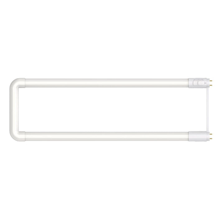 Halco T8U6-8CS-HYB-D-LED LED T8 U-Bend Medium Bi-Pin G13 Base 6 Inch Spacing Hybrid Type A/B 15W CCT Selectable 3000K/3500K/4000K/5000K/6500K 1950Lm 120-277V Dimmable (82395)