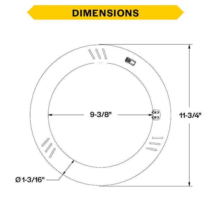 Halco T9C12-8CS-HYB-LED LED Circline 12 Inch T9 G10Q Base 16W Hybrid Type A/B CCT Selectable 3500K/4000K/5000K/6500K 2000Lm 120-277V Non-Dimmable (87507)