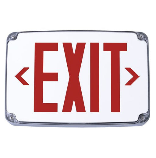 Halco EMG-WLEX-WH-R Emergence Series Wet Cold-Location Exit Red Legend Universal Single/Double Face White Housing Self-Diagnostics (97108)