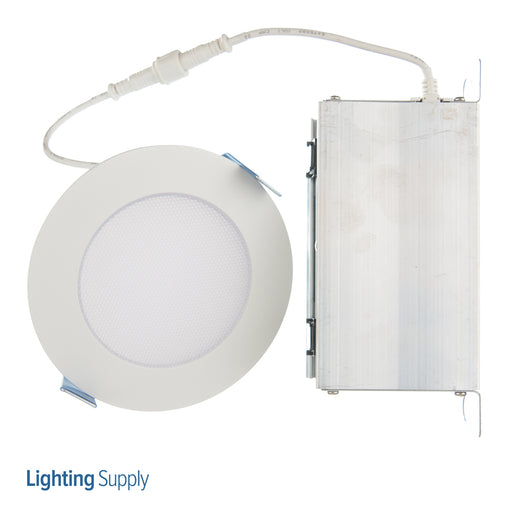 Halo 4 Inch Ultra-Thin LED Lens Downlight With Remote Driver/Junction Box (HLB4069FS1EMWR)