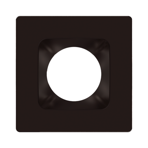 RAB Color Trim For 4 Inch Modular Downlights Square Bronze Smooth (HAT4SA)
