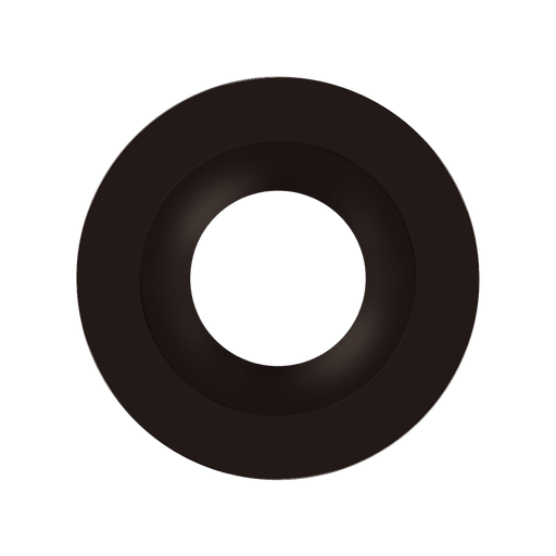 RAB Color Trim For 6 Inch Modular Downlights Round Bronze Smooth (HAT6RA)