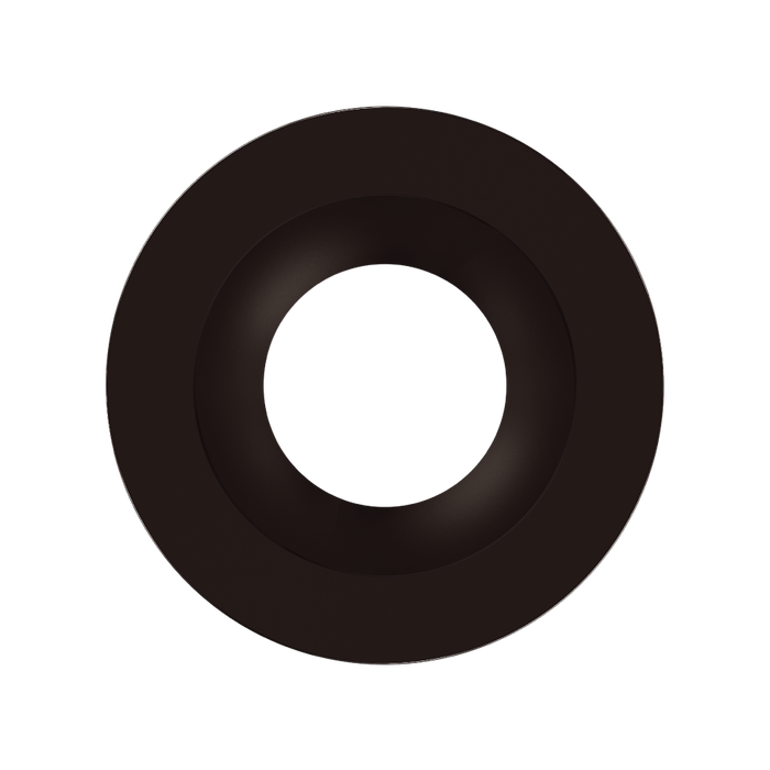 RAB Color Trim For 6 Inch Modular Downlights Round Bronze Smooth (HAT6RA)