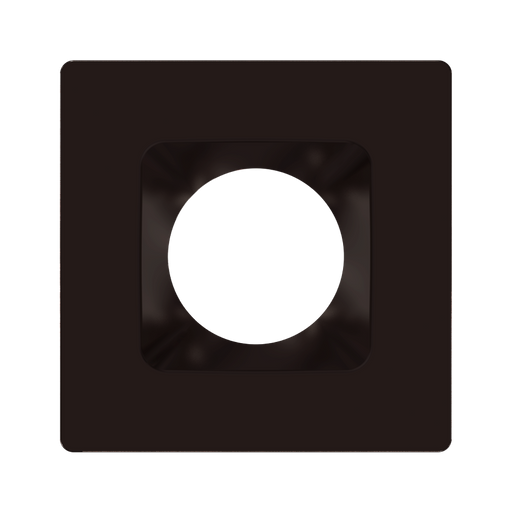 RAB Color Trim For 6 Inch Modular Downlights Square Bronze Smooth (HAT6SA)