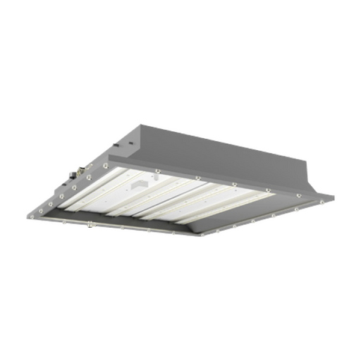 RAB Hazardous Location 2X2 60W 5000K Pendant Ceiling Mount 120-277V 0-10V Dimming Gray (HAZPAN2X2-60)