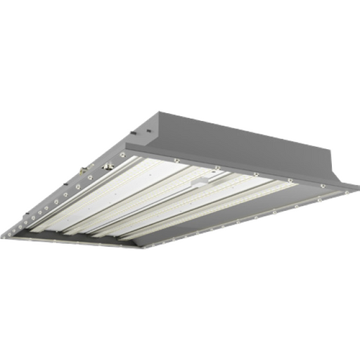 RAB Hazardous Location 2X4 80W 5000K Pendant Ceiling Mount 120-277V 0-10V Dimming With Battery Backup Gray (HAZPAN2X4-80/E)