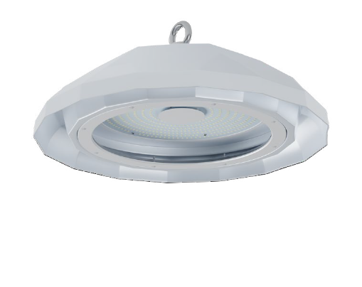 Litetronics LED NSF High Bay Round 100W 120-277V 4000K 14000Lm 80 CRI (HBF10040)