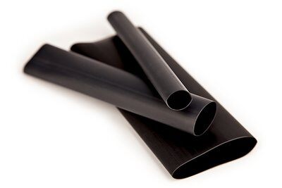 3M - 59720 Heat Shrink Flexible Polyolefin Tubing Eps200-3/16-48 Inch Black 48 Inch Length Sticks (7100049964)