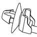 HellermannTyton 1-Piece Cable Tie/Arrowhead Mount 8.9 Inch Long 50 Pounds Mounting Hole Diameter .27 Inch 100 Per Package (111-85850)