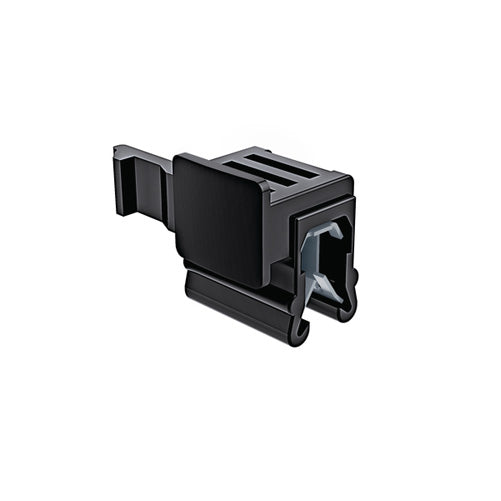 HellermannTyton Connector Clip Panel Thickness 1.5-4.0mm PA66HIRHS Black 500 Per Package (151-00429)