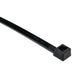 HellermannTyton Heavy Duty MilSpec Cable Tie 15 Inch Long MS3367 175 Pound Tensile Strength PA66UV Black 25 Per Bag (111-15210)