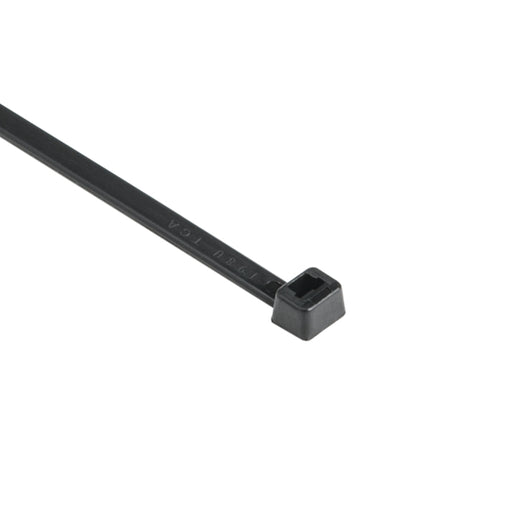 HellermannTyton Heavy Duty MilSpec Cable Tie 32 Inch Long MS3367 175 Pound Tensile Strength PA66UV Black 25 Per Bag (111-15420)