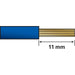 HellermannTyton HelaCon Plus Mini Push-In Style Wire Connector Double Spring 2-Port Polycarbonate Yellow 500 Per Package (148-90048)