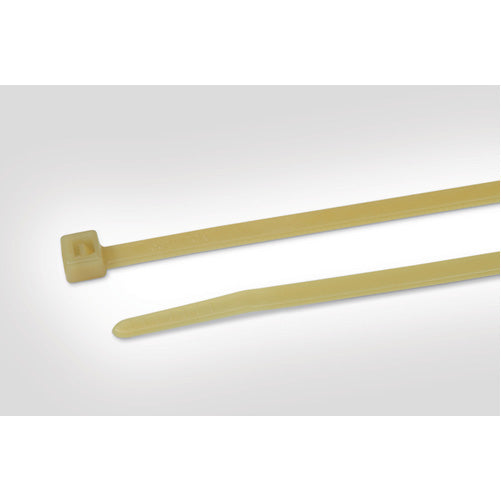 HellermannTyton High Temperature Cable Tie 8 Inch Long 50 Pounds Tensile Strength PA46 Natural 100 Per Package (111-00815)