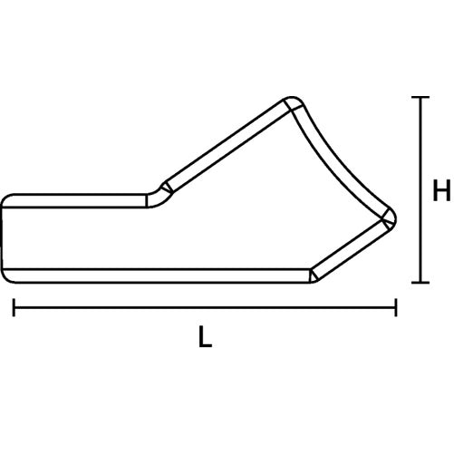 HellermannTyton High Torque Double Mount 4-Way Mounting Hole .375 Inch Maximum Torque 114.0 Pound Per Foot PA66HIRHSUV Black 100 Per Package (151-02104)