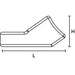 HellermannTyton High Torque Double Mount 4-Way Mounting Hole .375 Inch Maximum Torque 114.0 Pound Per Foot PA66HIRHSUV Black 100 Per Package (151-02104)