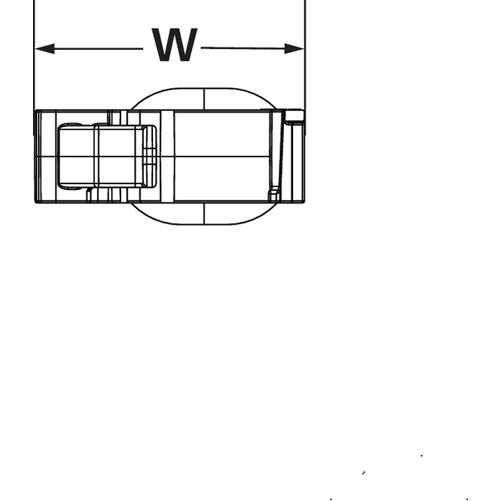 HellermannTyton LOC Locking Clamp 100 Per Package(151-02218)