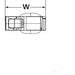 HellermannTyton LOC Locking Clamp 100 Per Package(151-02218)