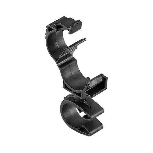 HellermannTyton LOC Locking Clamp 10-14mm To MOC Clip 14mm PA66HIRHSUV Black 2000 Per Carton (156-01865)