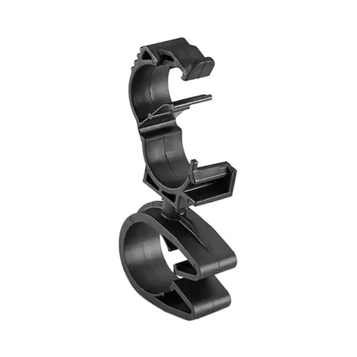 HellermannTyton LOC Locking Clamp 10-14mm To MOC Clip 22mm PA66HIRHSUV Black 1000 Per Carton (156-01871)