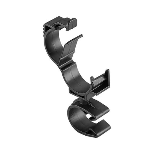 HellermannTyton LOC Locking Clamp 15-19mm To MOC Clip 16mm PA66HIRHSUV Black 1000 Per Carton (156-01891)