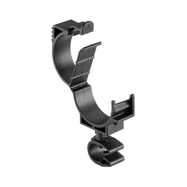 HellermannTyton LOC Locking Clamp 20-25mm To MOC Clip 10mm PA66HIRHSUV Black 1000 Per Carton (156-01910)