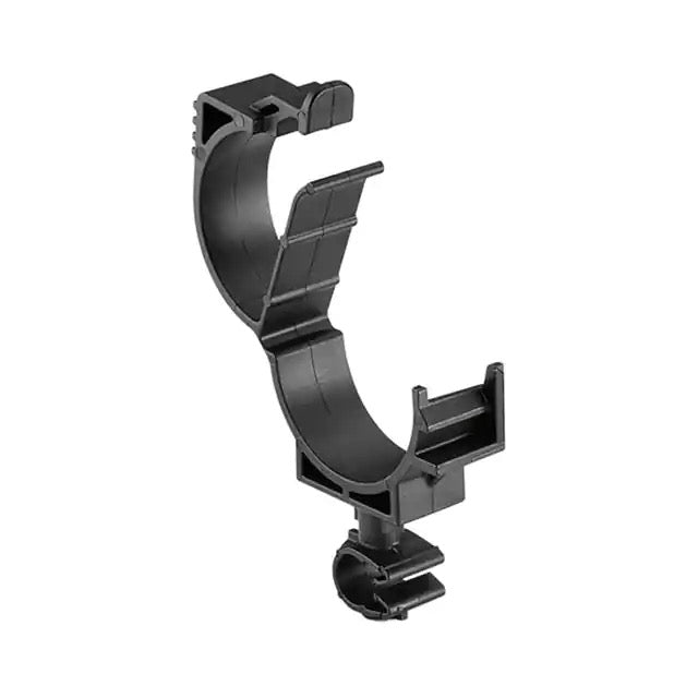 HellermannTyton LOC Locking Clamp 20-25mm To MOC Clip 7mm PA66HIRHSUV Black 1000 Per Carton (156-01904)
