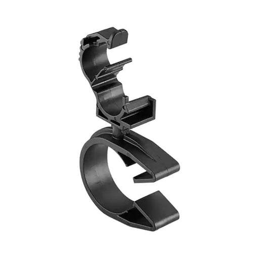 HellermannTyton LOC Locking Clamp 5-9mm To MOC Clip 26mm PA66HIRHSUV Black 1000 Per Carton (156-01849)