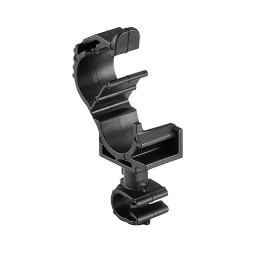 HellermannTyton LOC Locking Clamp 5-9mm To MOC Clip 5mm PA66HIRHSUV Black 2500 Per Carton (156-01827)