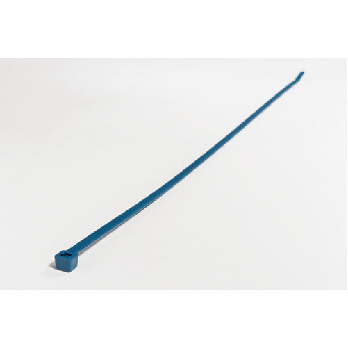 HellermannTyton Metal Content Tie 15.2 Inch Long 120 Pounds Tensile Strength PA66MP Blue 100 Per Package (111-01136)