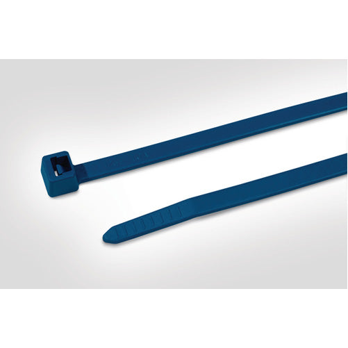 HellermannTyton Metal Content Tie 15.2 Inch Long 120 Pounds Tensile Strength PA66MP Blue 100 Per Package (111-01136)