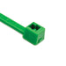 HellermannTyton MilSpec Cable Tie 5.5 Inch Long MS3367 18 Pound Tensile Strength PA66 Green 1000 Per Bag (111-02583)